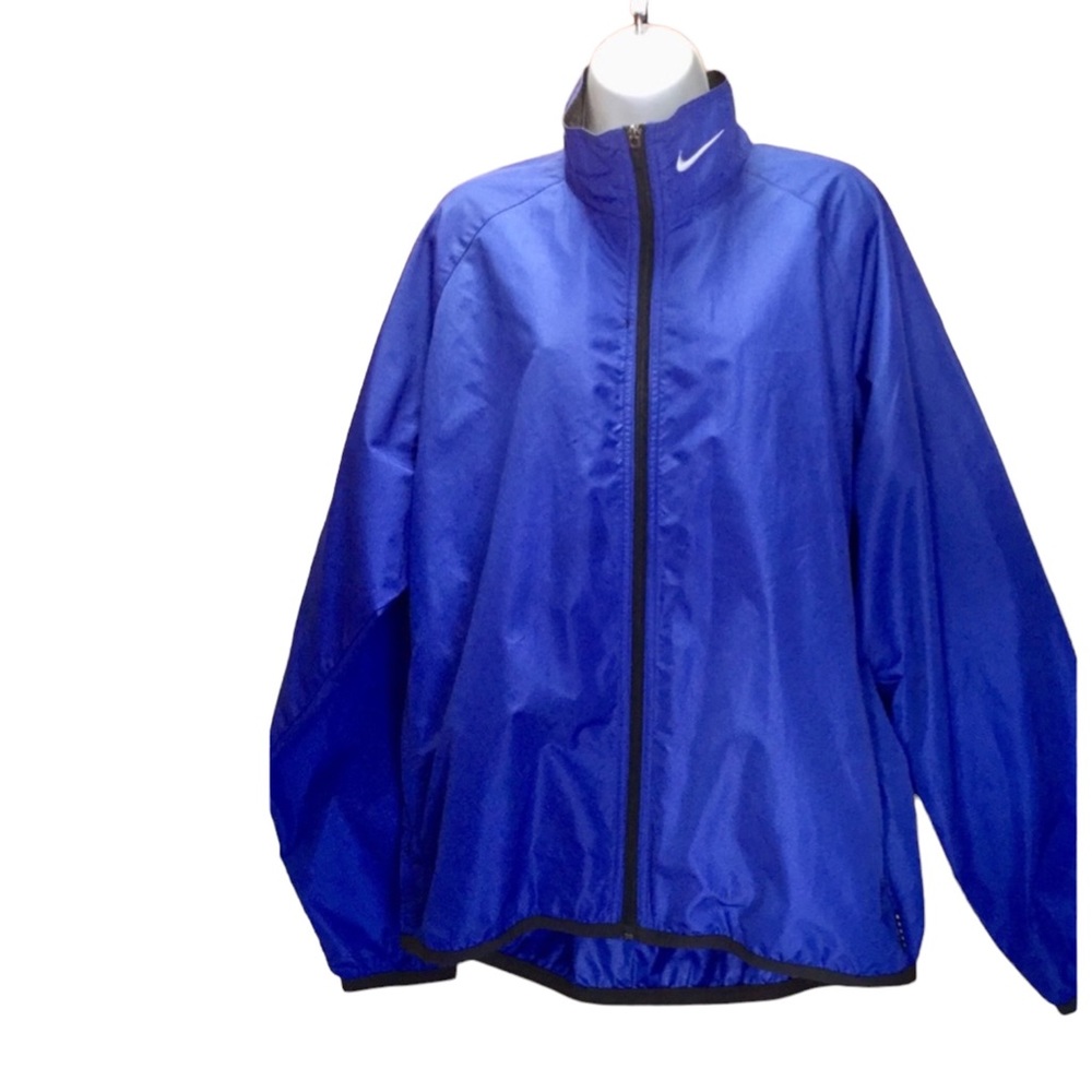 💙 Nike 💙 UniSeX Jacket Windbreaker Beautiful Royal Blue 💙 Lightweight